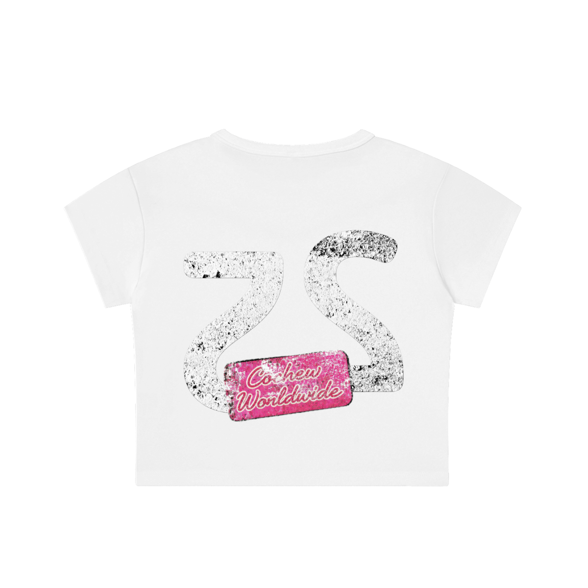 DISTORTED Crop Tee