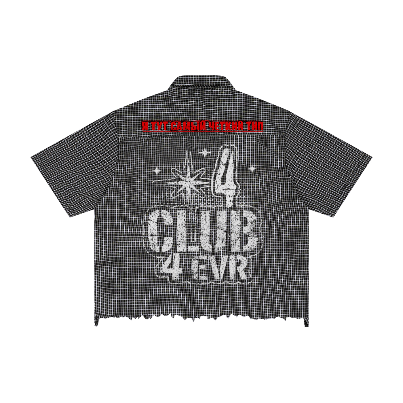 CHEW CLUB 4EVR Shirt - Black