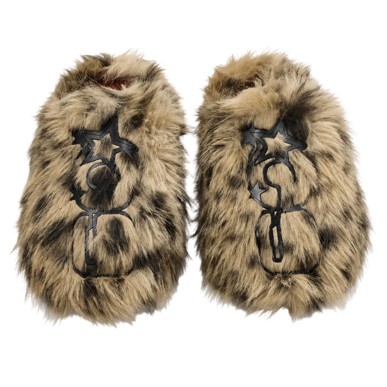 C9 ‘Leopard’ Fur Mule