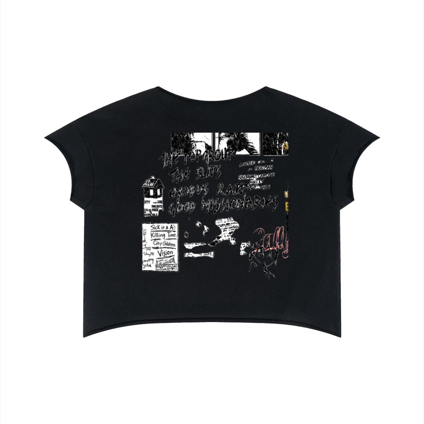 Unisex Heavyweight Boxy Raw Edge T-Shirt