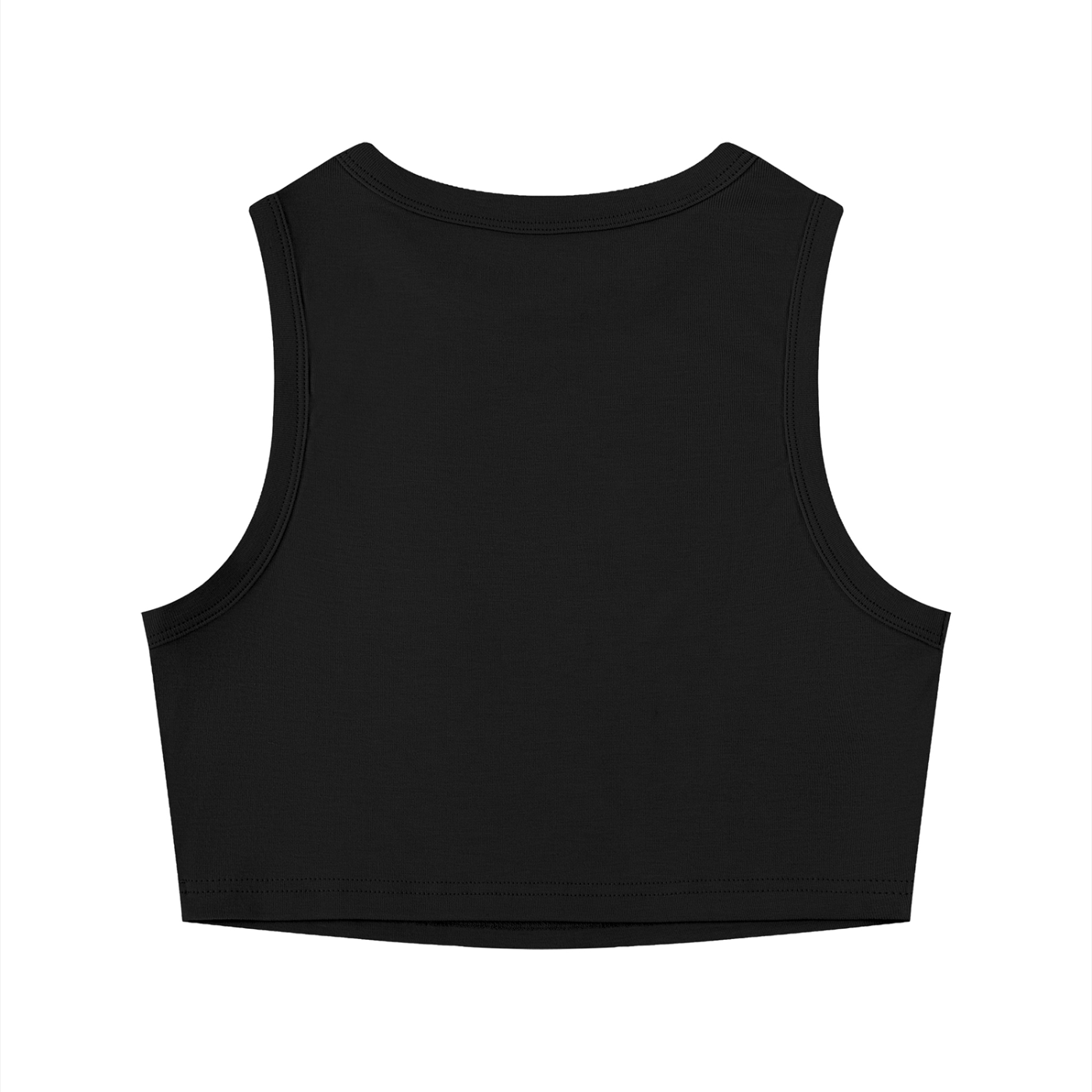 CHEW 00 Crop Tank – Black