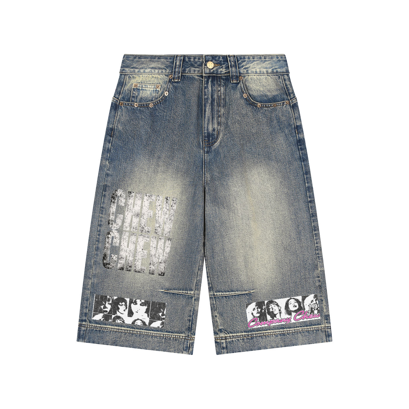 CHEW CLUB 09 DENIM JORTS
