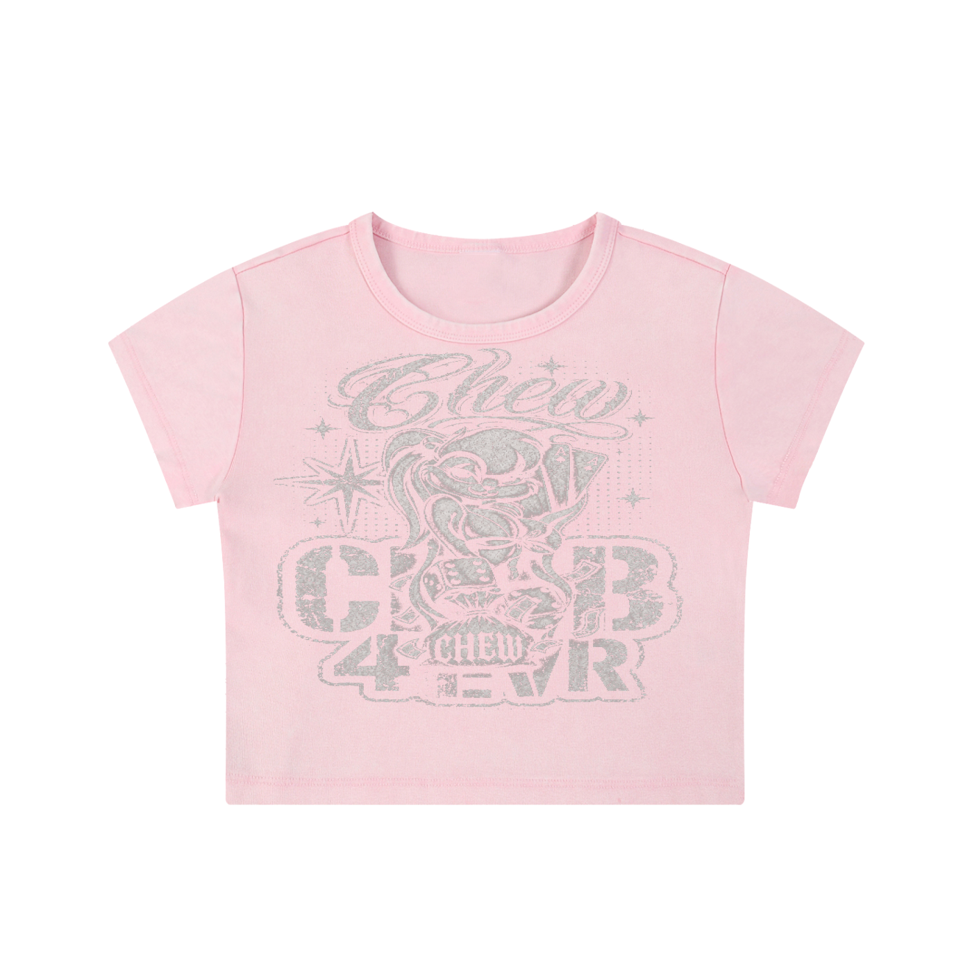 Snow Washed Crop Top