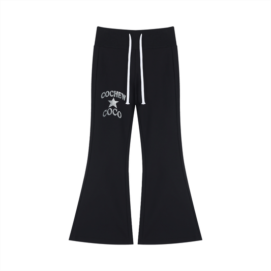 COCHEW Coco Star Flared Joggers