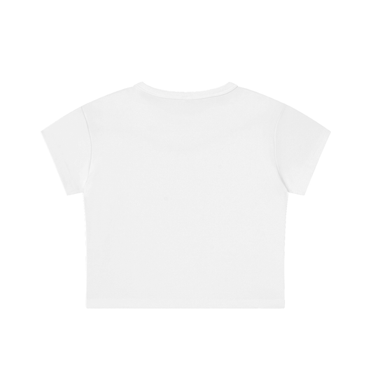 CHEW 404 Crop Top - White