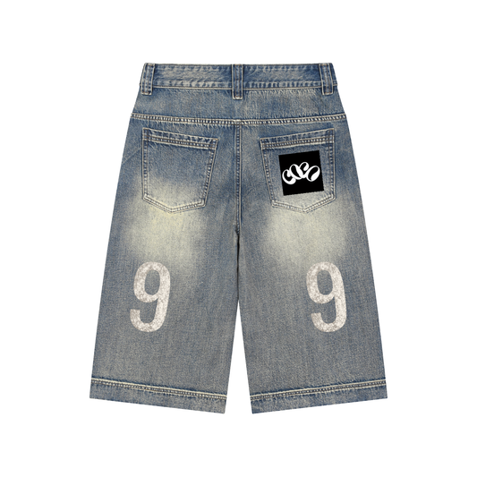 CHEW CLUB 09 DENIM JORTS
