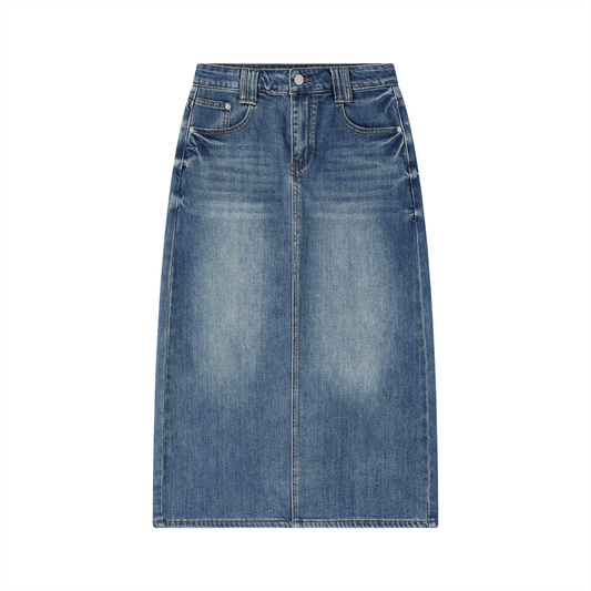 COCHEW Archive Denim Maxi Skirt