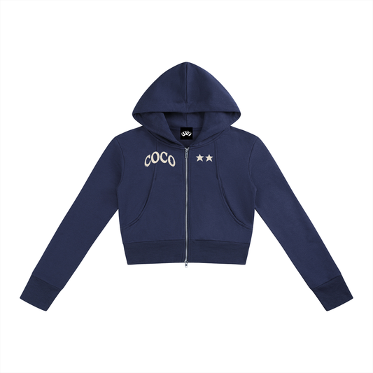 COCHEW Coco Star Cropped Hoodie
