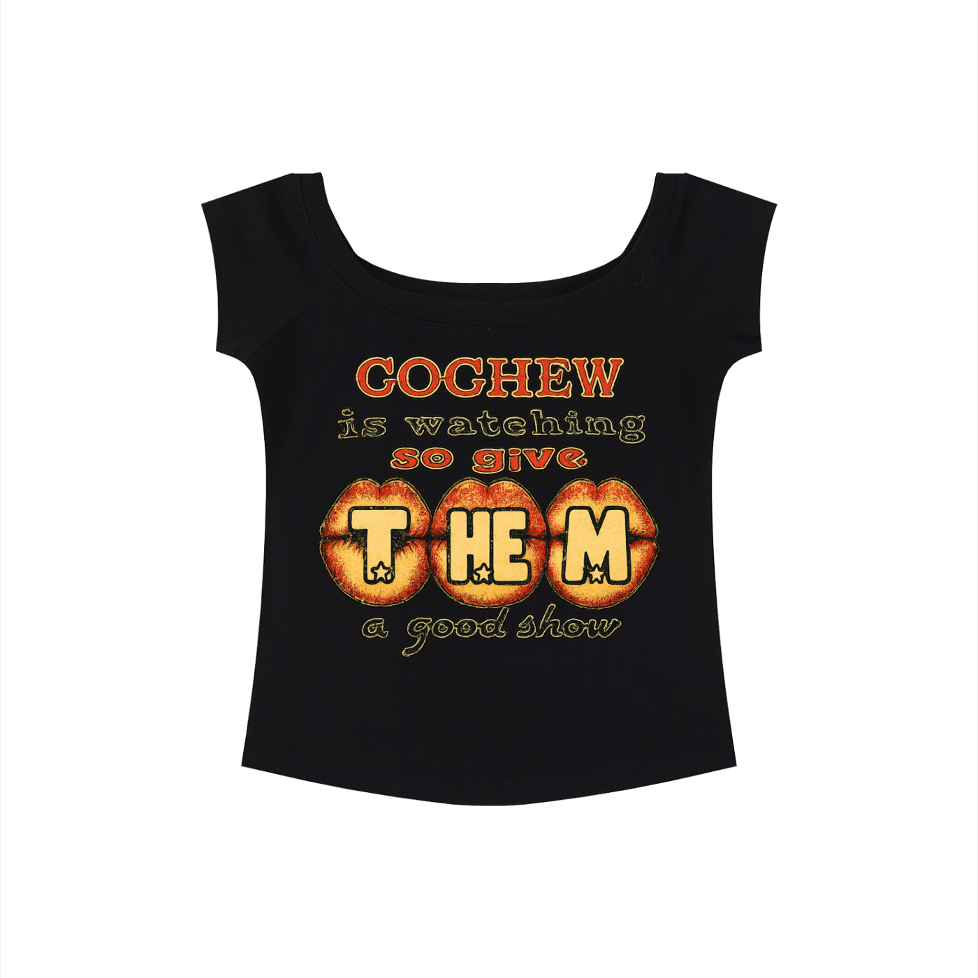 Watching Baby Tee – Black