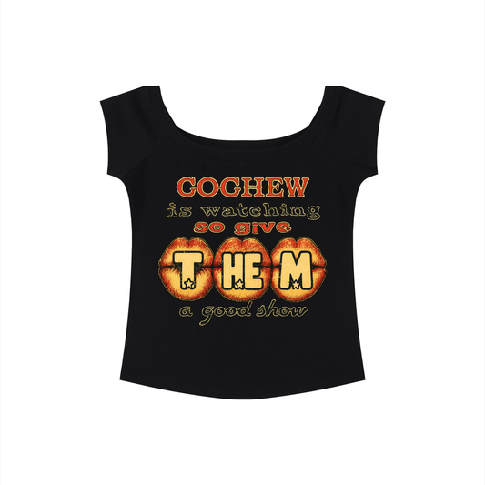 Watching Baby Tee – Black