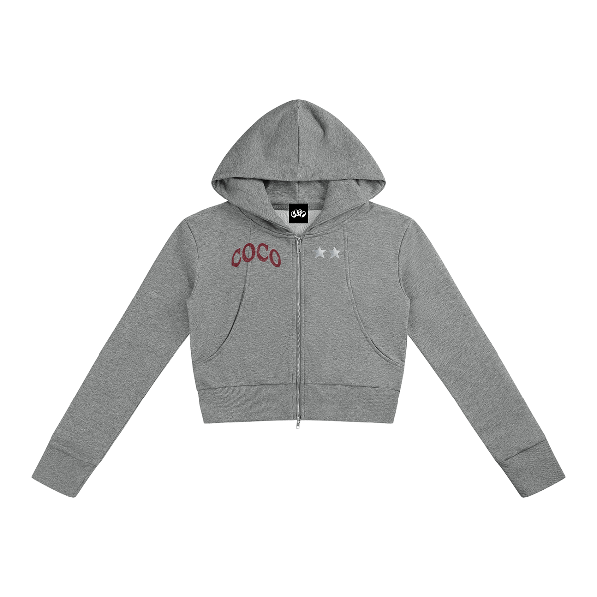 COCHEW Coco Star Cropped Hoodie