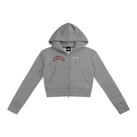 COCHEW Coco Star Cropped Hoodie