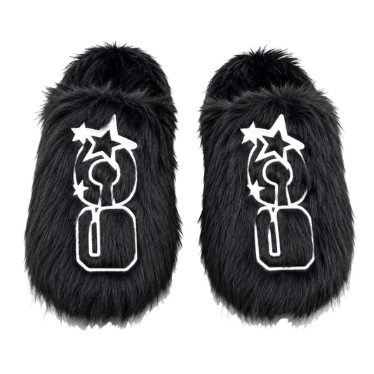C9 ‘Obsidian’ Fur Mule