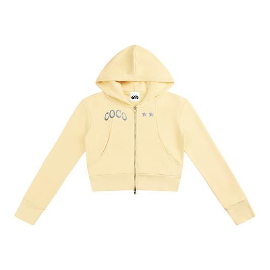 COCHEW Coco Star Cropped Hoodie