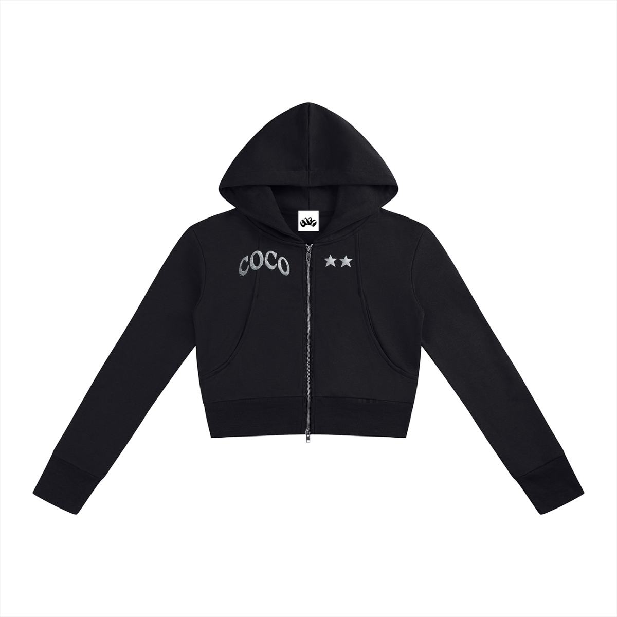 COCHEW Coco Star Cropped Hoodie