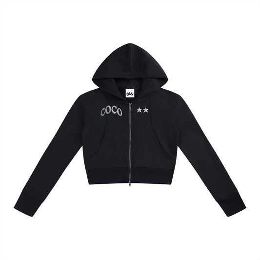 COCHEW Coco Star Cropped Hoodie