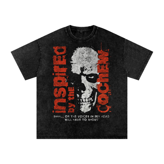 Psyche Oversized Tee - Black