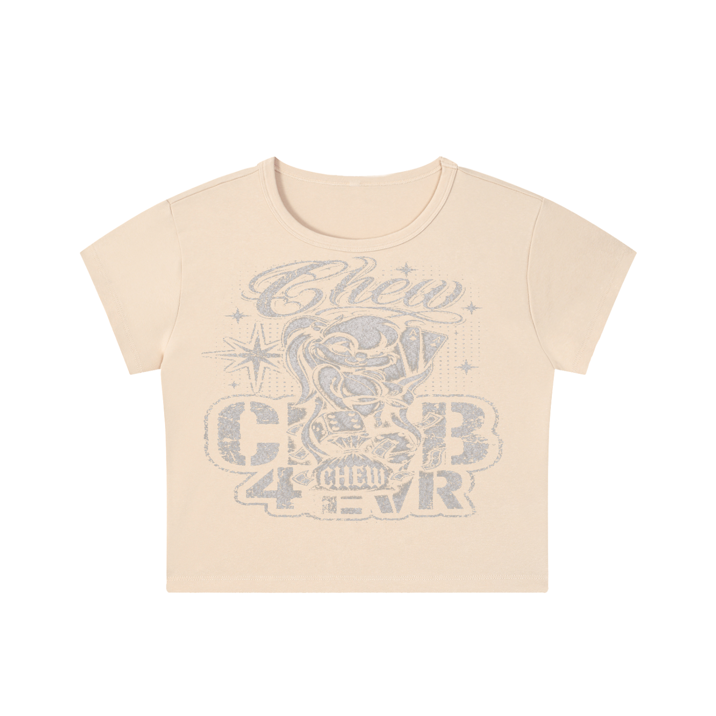 Snow Washed Crop Top