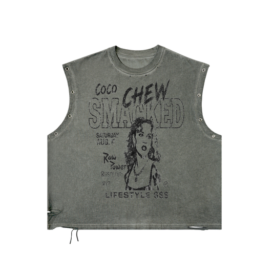 SMACKED Tank - Ash Stone